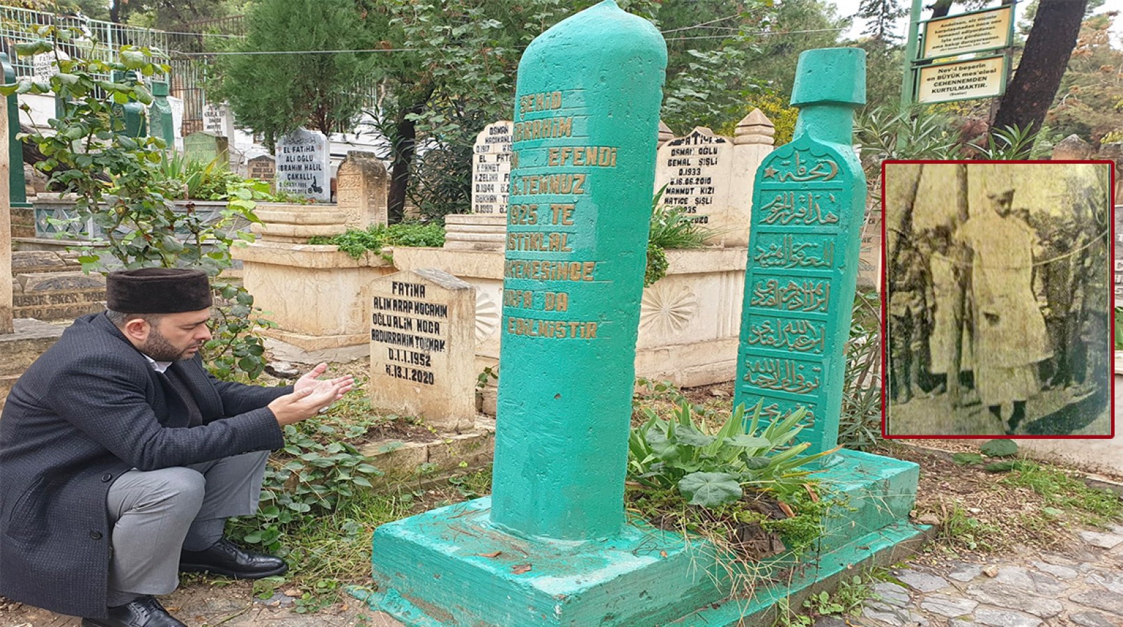 İmam Halil Konakçı bu kez Urfa’da kabristan ziyaretiyle gündeme geldi