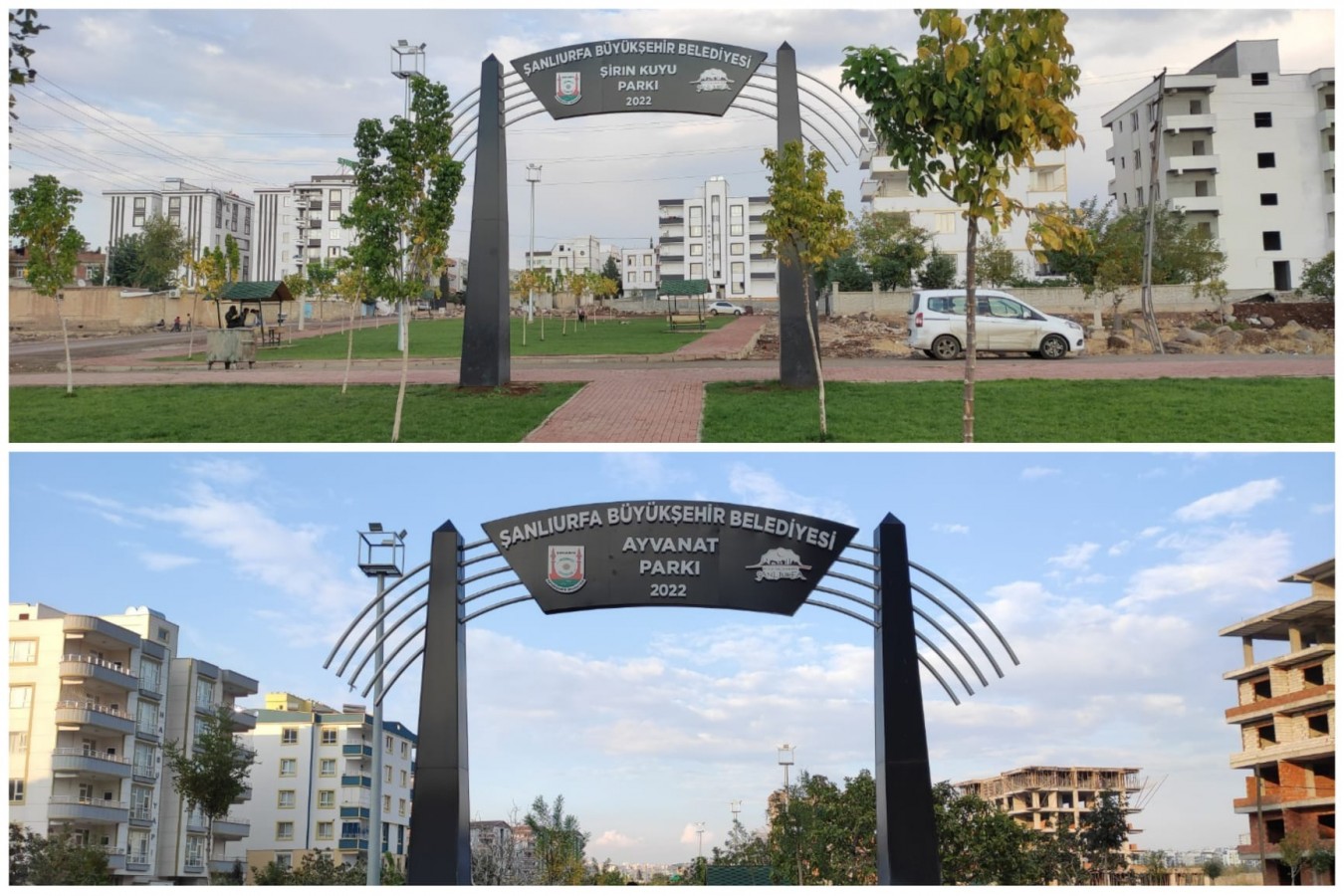 Siverek’te 2 park hizmete açıldı;