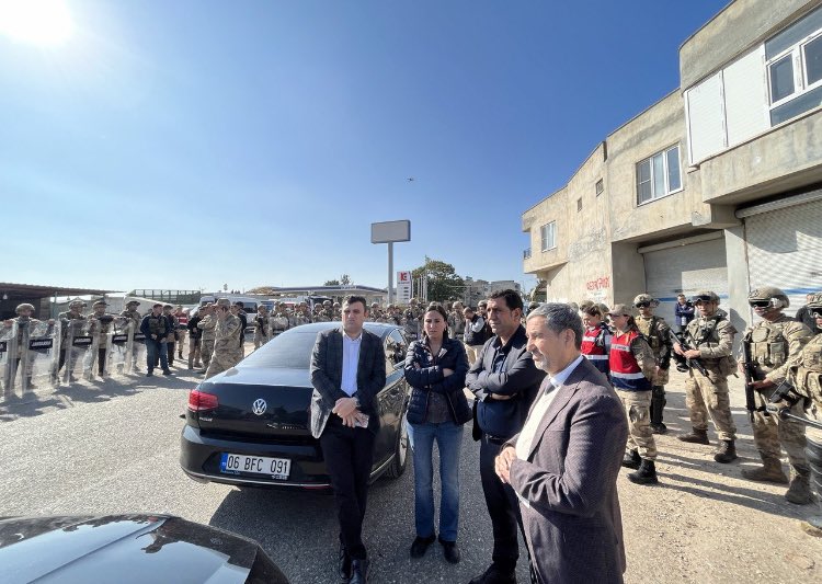 Suruç’ta HDP'li vekillerin protestosu valiliğin kararına takıldı