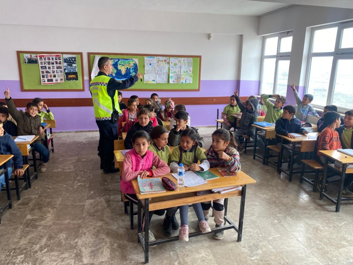 Urfa’da 6 ilçede trafik kuralları eğitimi