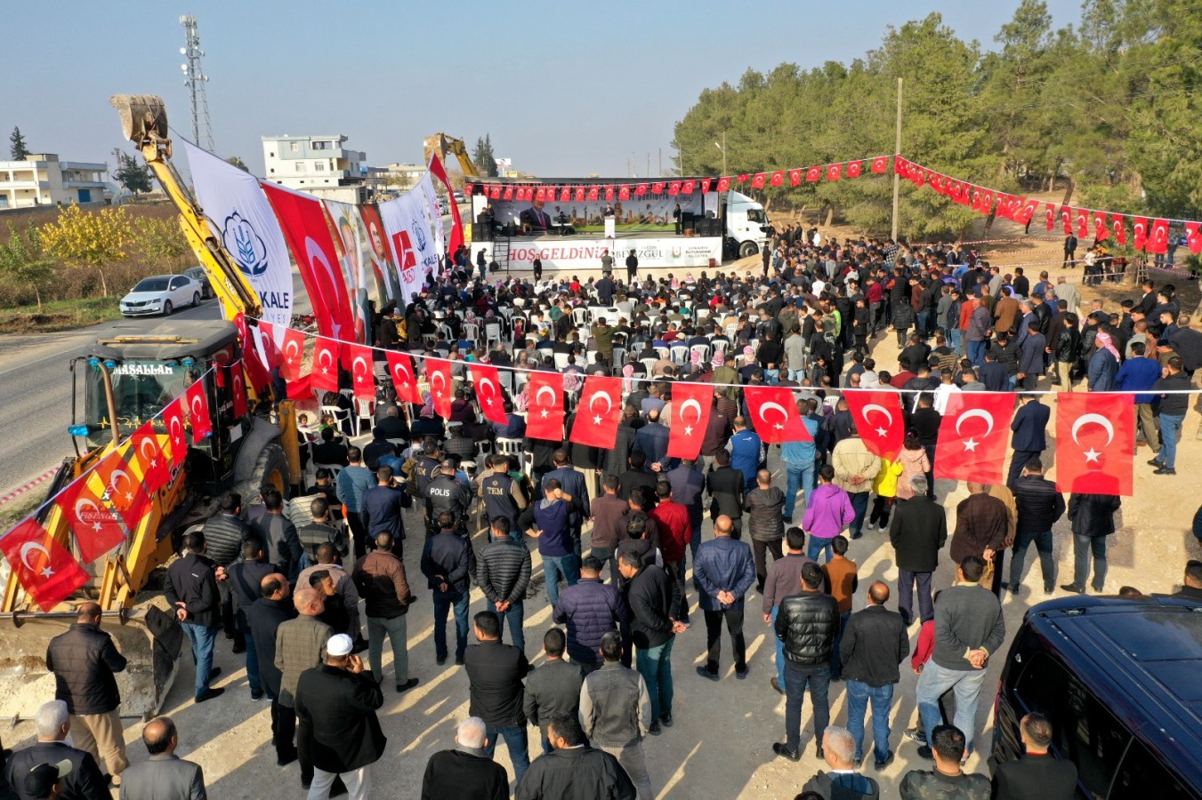 Akçakale’de Balıklıgöl’ün temeli atıldı