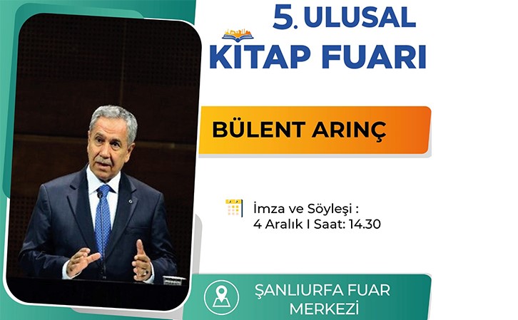 Arınç’ın anılarından oluşan kitap okurlarıyla buluşuyor