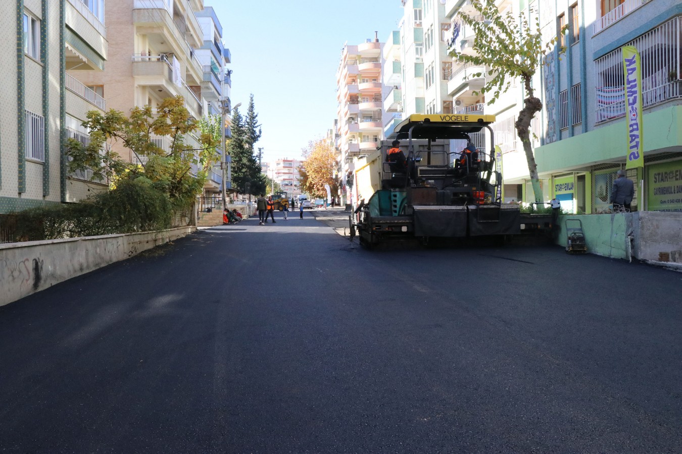 Haliliye’de yol çalışmaları sürüyor