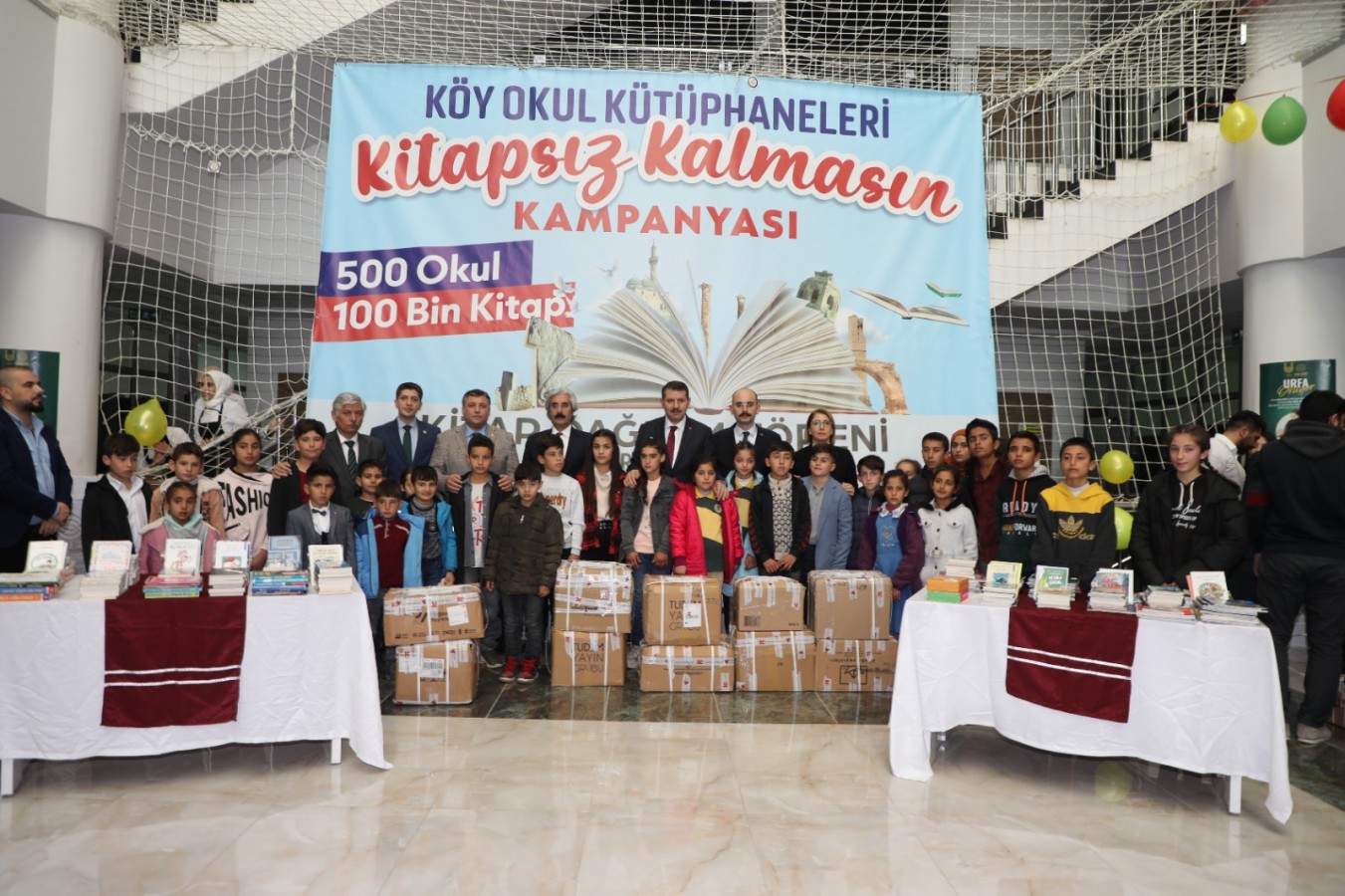 Urfa’da 30 bin kitap dağıtıldı