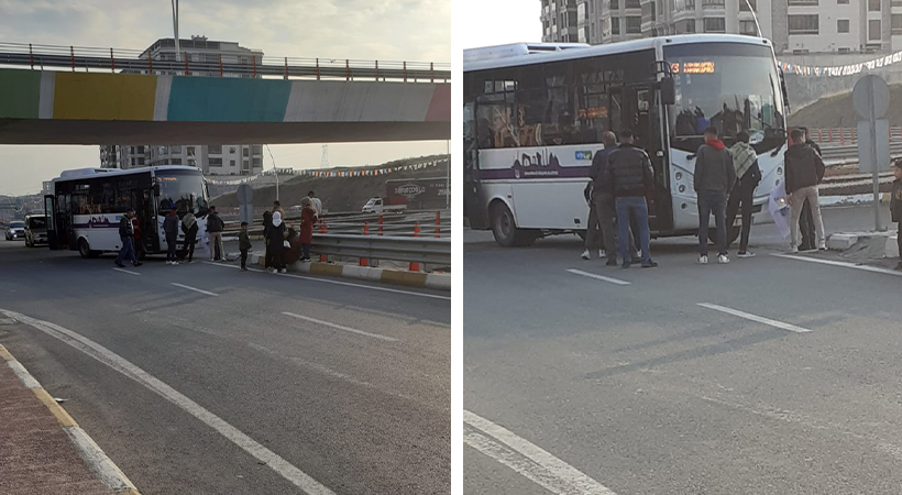 Urfa’da ehliyetsiz sürücü belediye otobüsüne çarptı