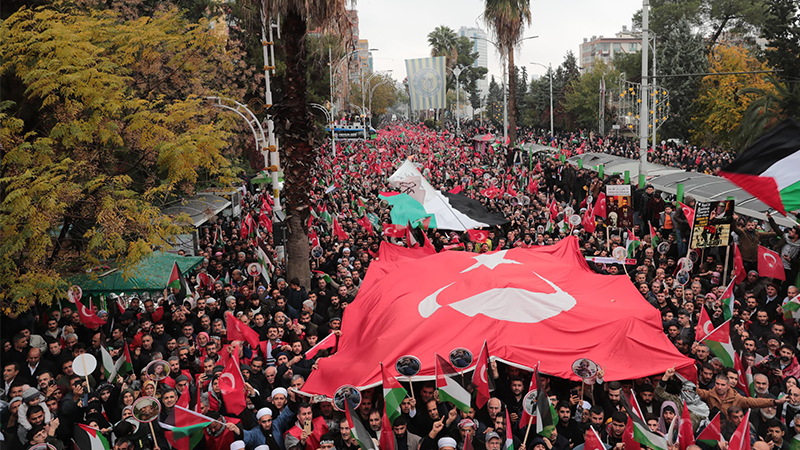 Başkan Beyazgül: Dualarımız Filistin için