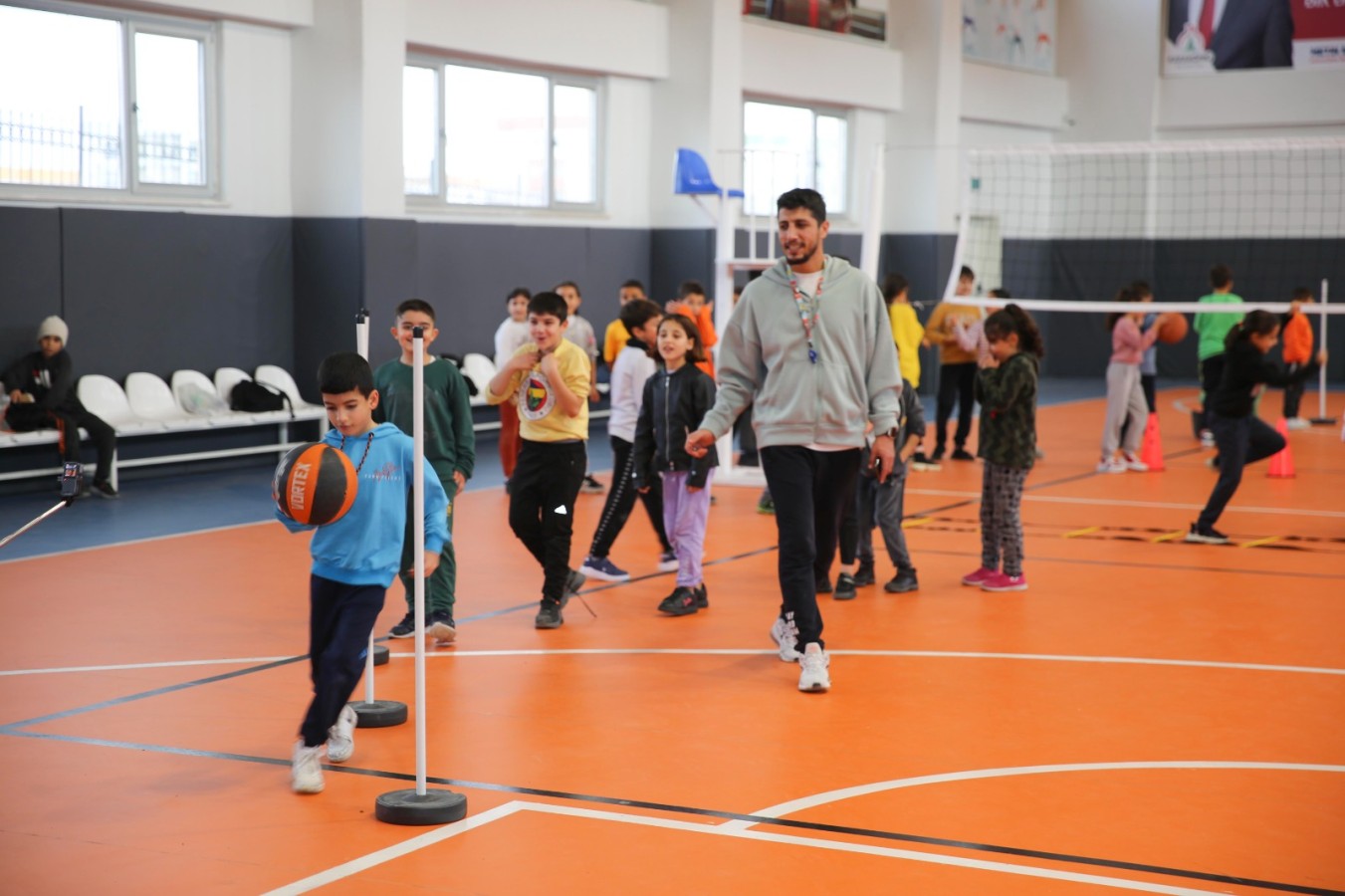 Karaköprü’de geleceğin sporcuları yetişiyor!