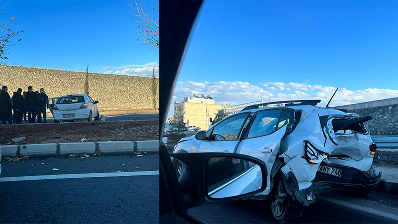 Karaköprü'de trafik kazası: 2 yaralı